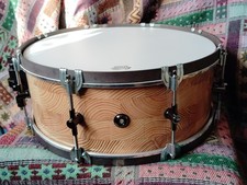 SSS Solid Shell Shop Custom Snare Drum Unikat Stave Kessel Handmade