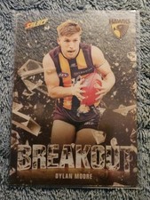 2025 AFL Select Footy Stars Breakout Dylan Moore Hawthorn Hawks B48