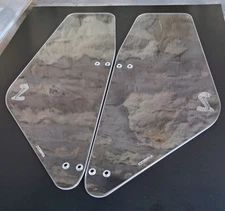 New Custom Shelby Cobra / Factory Five/Replacement Windwings CLEAR SMALL SNAKES