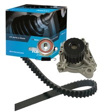 KAVO PARTS KIT CINGHIA DENTATA con POMPA ACQUA adatto per HONDA ACCORD CIVIC HR-V
