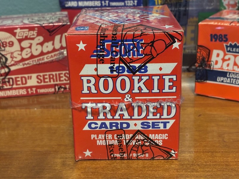 1988 Score Rookie & Traded Factory Set BBCE SEALED & Authenticated Grace Alomar