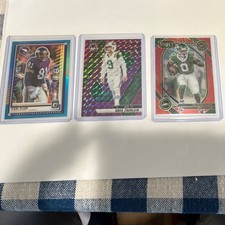 2024 Panini NFL 3-Card Lot  Greg Zurrlein, Braylon Allen, Carl Eller