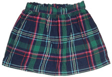 Gymboree Plaid Girls Skirt