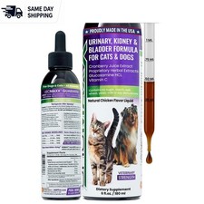 Gentle UTI Treatment for Dogs  Cats - Liquid Cranberry Supplement, 6 oz