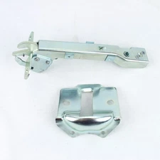 55 56 57 Chevy Trunk Lid Latch Assembly and Cover Plate New 1955 1956 1957