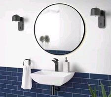 Swiss Madison SM-WS317 Wall Mount Sink 17-3/4", Ceramic, Overflow, Single Hole