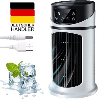 Aircooler 3 in 1 Mobile Klimaanlage Klima Ventilator Klimagerät Mini Luftkühler