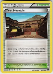 Twist Mountain 101/108 Dark Explorers Uncommon Trainer Stadium