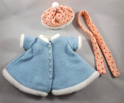 American Girl Angelina Ballerina's Christmas Coat, Hat and Scarf Original Outfit