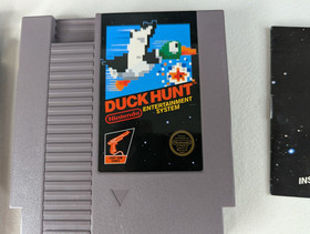 Duck Hunt - (NES, 1985) *CIB w/ Hang Tab* Black Box* 5 Screw Circle Seal Vintage