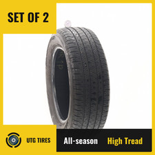 Set Of 2 Used 25560r20 Nexen Roadian Htx 2 Rh51 113t - 9.532 Set Of 2 Used 25560r20 Nexen Roadian Htx 2 Rh51 113t - 9.532