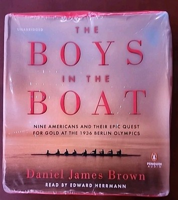 The Boys in the Boat, Daniel James Brown, Unabridged Audio CD 2013, SEALED / NEW