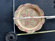 ANTICO CESTINO SARDO (DIAM 34 CM)  BUONE CONDIZIONI