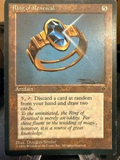 MTG Magic the Gathering Fallen Empires Ring of Renewal