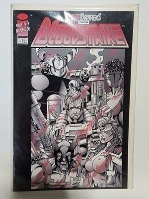 Bloodstrike #1 Image Comics Dan Fraga Liefeld Cover Modern Age