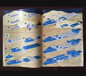 Vintage LEGO Building Instructions #6985 Cosmic Fleet Voyager