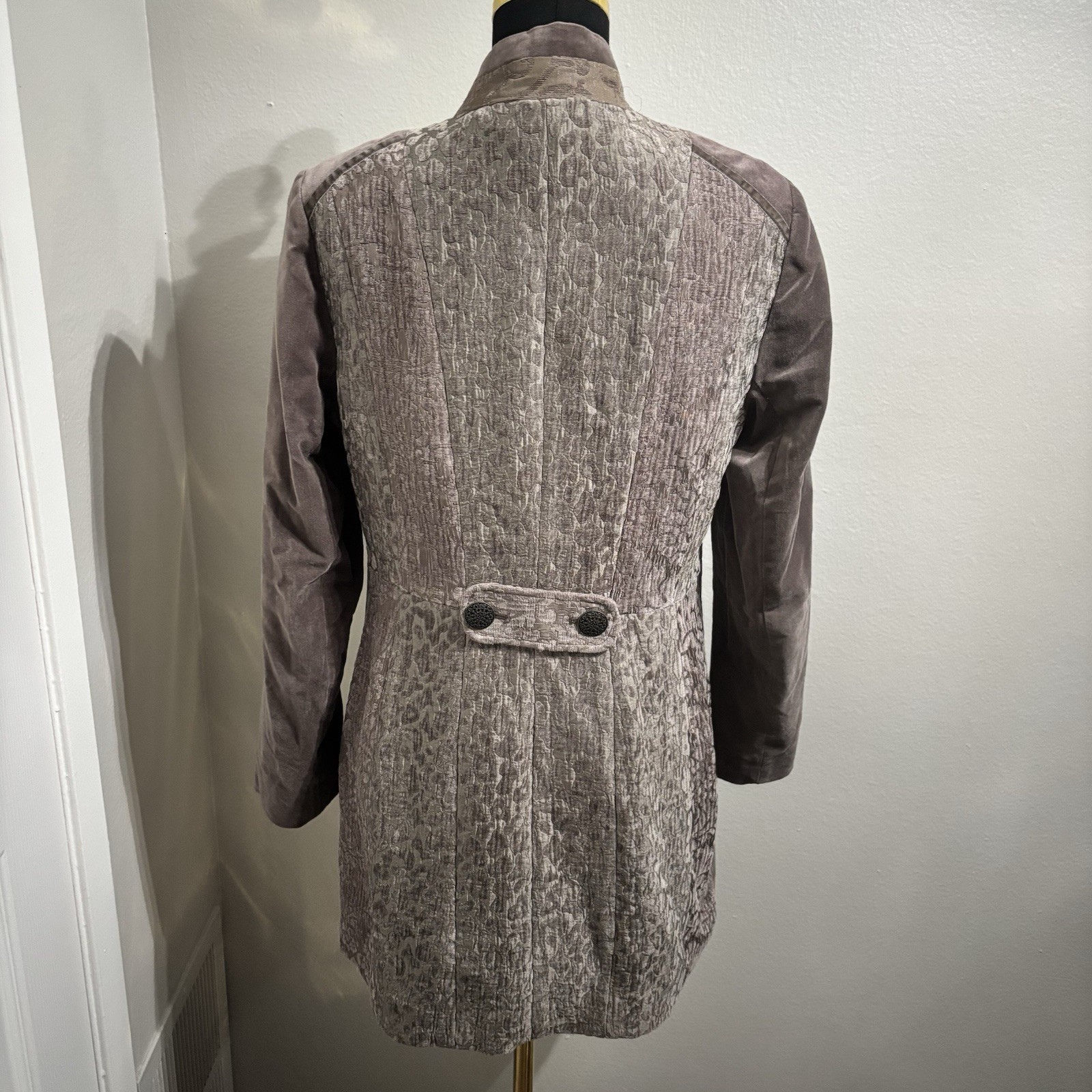 Chicos Women’s Patchwork Boho Whimsigoth Velvet M… - image 4