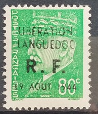 Timbre libération Languedoc neuf**