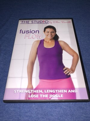 THE STUDIO  ELLEN BARRETT FUSION FLOW STRENGTHEN, LENGTHEN, AND LOSE THE JIGGLE