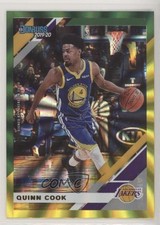 2019-20 Panini Donruss Holo Green & Yellow Laser Quinn Cook #68 fm0