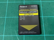 Roland SN-R8-01 Contemporary Percussion ROM CARD for R8 R-8 MKII