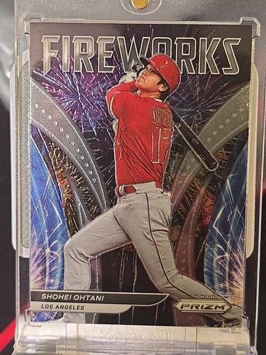 Shohei Ohtani  Angels - Dodgers 2022 Panini Prizm - Fireworks #F-3
