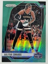 Aaliyah Edwards 2024 Panini Prizm WNBA GREEN PRIZM #70