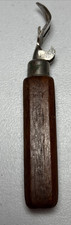 Edlund Co Inc Bottle Can Opener punch wood handle vintage Burlington VT USA
