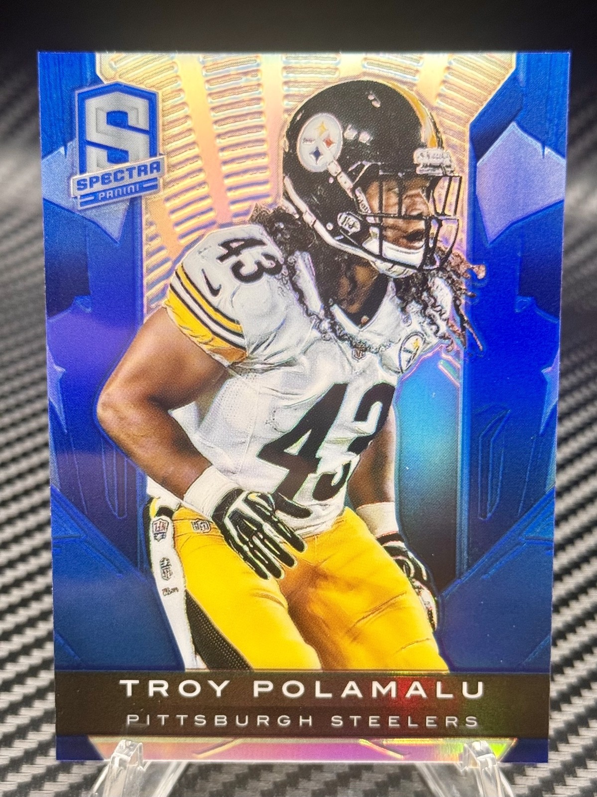 2013 Panini Spectra - Troy Polamalu #79 Blue /99