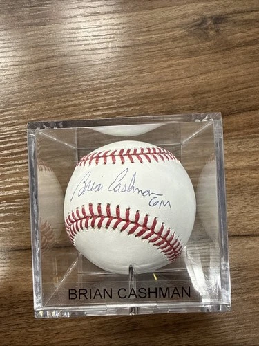 Brian Cashman GM Signed Official MLB Baseball Beckett Auto New York Yankees
