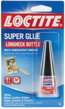 Loctite 230992-6 Super Glue Liquid, 5g Longneck Bottles Case of 6 