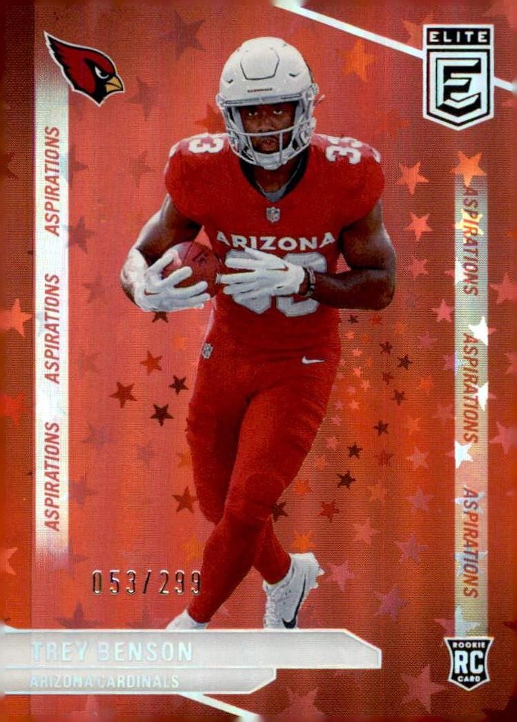 2024 Donruss Elite #124 Trey Benson Aspirations Stars #/299