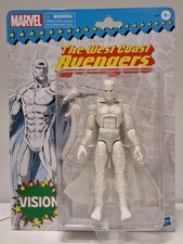 Marvel Legends The West Coast Avengers Retro Vision White 6-Inch Action Figure