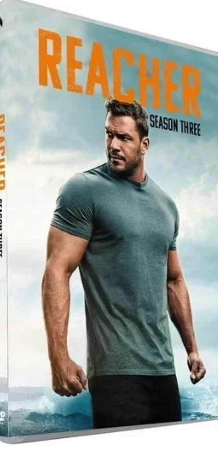 Reacher Season 3 THREE (DVD) FREE SHIPPING!