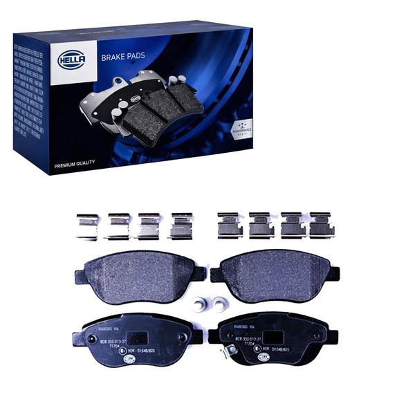 Hella BremsbelÄGe Vorne Passend FüR Fiat 500L Opel Corsa | 8DB 355 013-371-image
