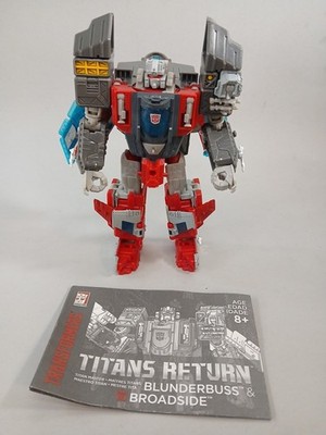 Transformers Titans Return Broadside Voyager Triple Changer Loose Figure