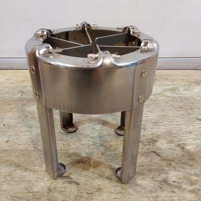 Coleman 530 GI Stove - Grate Frame Assembly - Off Un-fired Stove