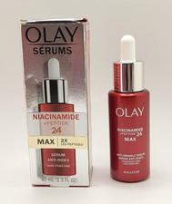 Olay Niacinamide  Peptide 24 MAX Anti-Wrinkle SERUM Fragrance-Free 1.3oz / 40ml