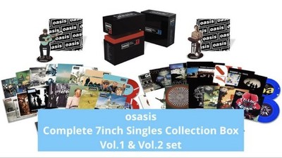 洋楽 Oasis / 7inch Singles Collection BOX New Sealed】OASIS Complete 7 inch Single Collection BOX Vol. 1 and