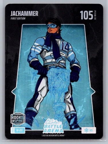Jachammer Jac Caglianone Bo Jackson Battle Arena #217 Battlefoil Power 105