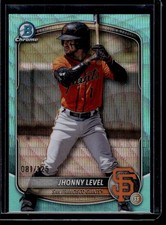 JHONNY LEVEL 2025 BOWMAN DRAFT CHROME #BDC-55