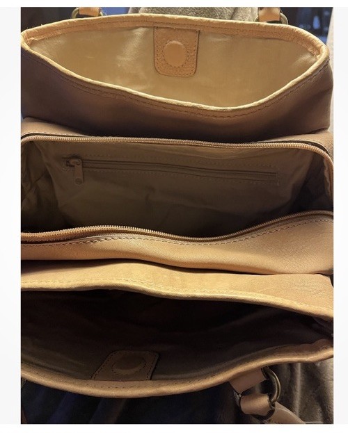 Fossil Multi Color Patchwork(All Sides) Leather B… - image 7