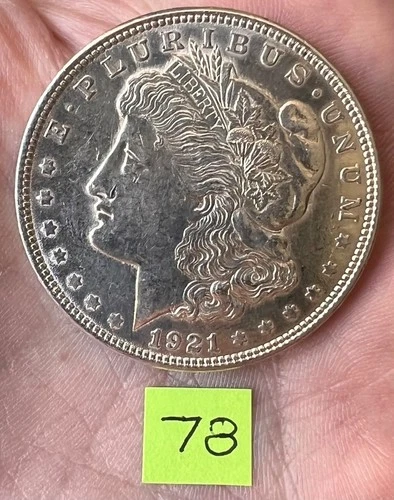 1921 Morgan Silver Dollar - very nice