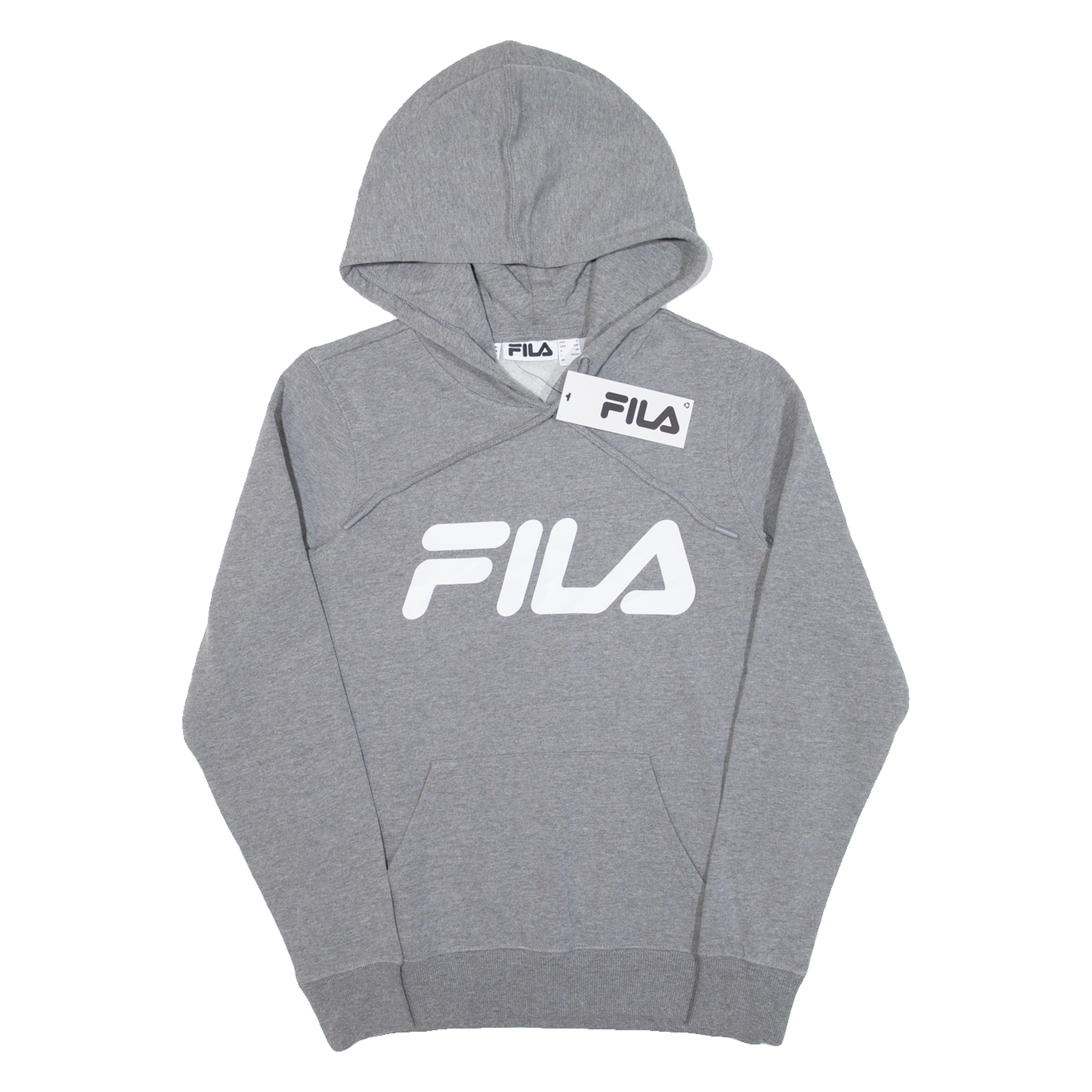 Felpa con cappuccio FILA donna grigia UK 10