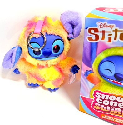 Just Play *Happy Haul Disney STITCH SNOW CONE SWIRL PLUSH* You choose NIB