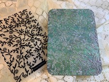 Lot Of 6 Embossing Folders Card Making Paper Crafting Supplies