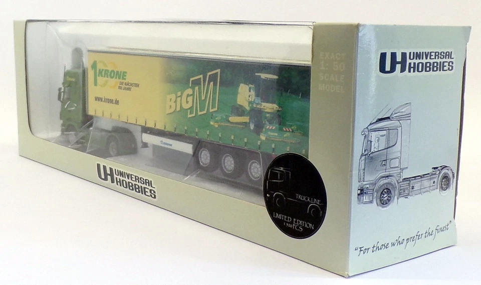 Universal Hobbies 1/50 Scale 560IU - Scania Truck & Trailer - Big M — 第 4/4 张图片