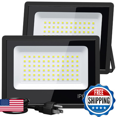 XXBSAZ LED Flood Light Outdoor, High Power Commercial Work Light, IP66 Waterproo