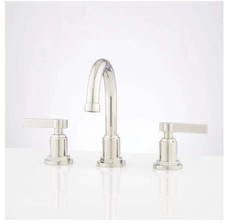 Signature Hardware SHWSCGF807PN Greyfield 1.2 GPM Widespread Bathroom Faucet wit