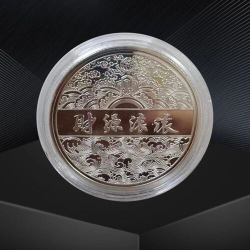 Gold Plated Dragon Coin Creative Zodiac coins  Spring Festival - Picture 1 of 14